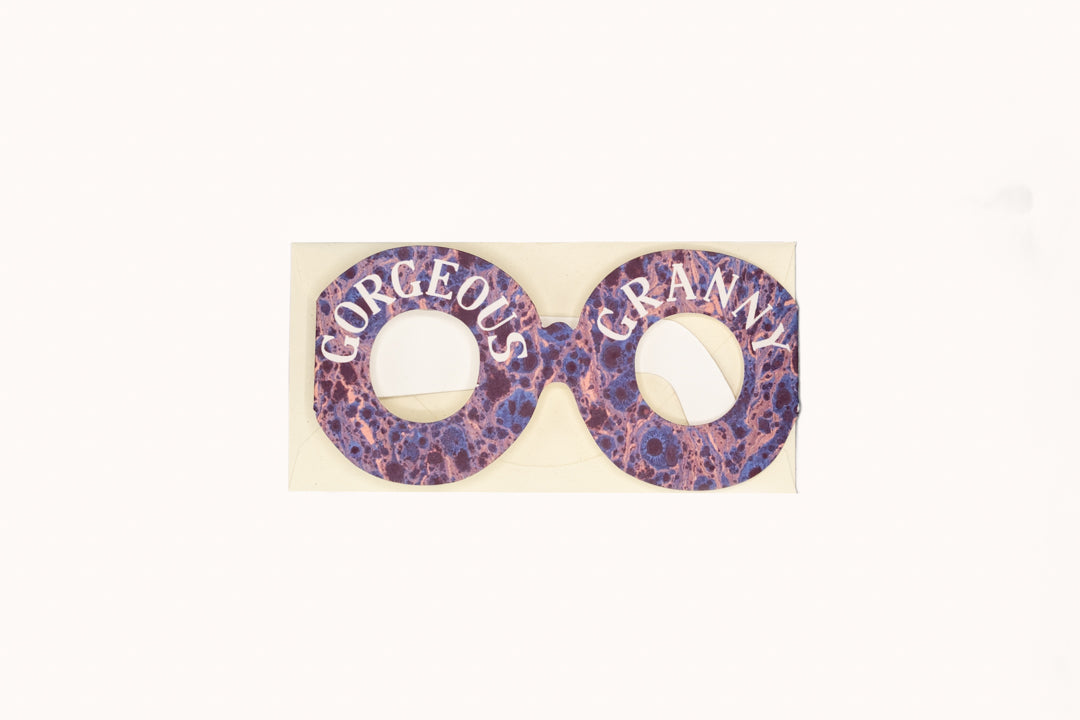 Gorgeous Granny Glasses Card