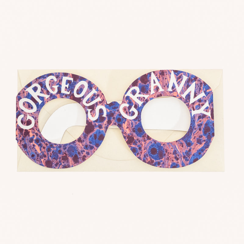 Gorgeous Granny Glasses Card