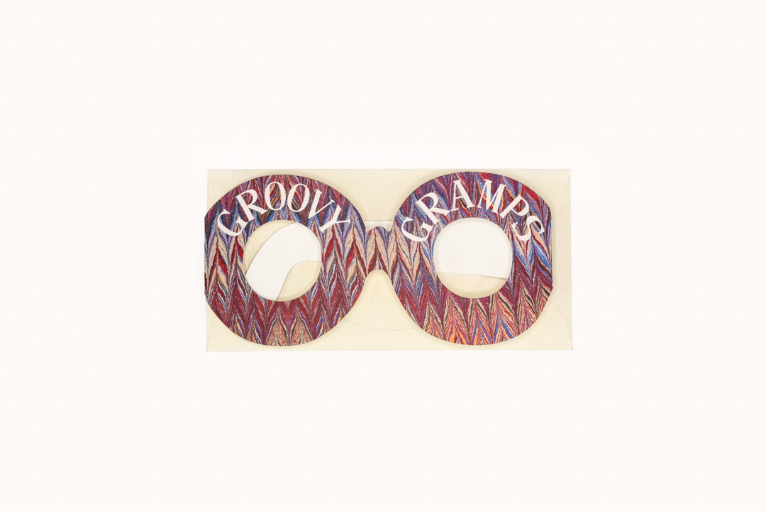 Groovy Gramps Glasses Card