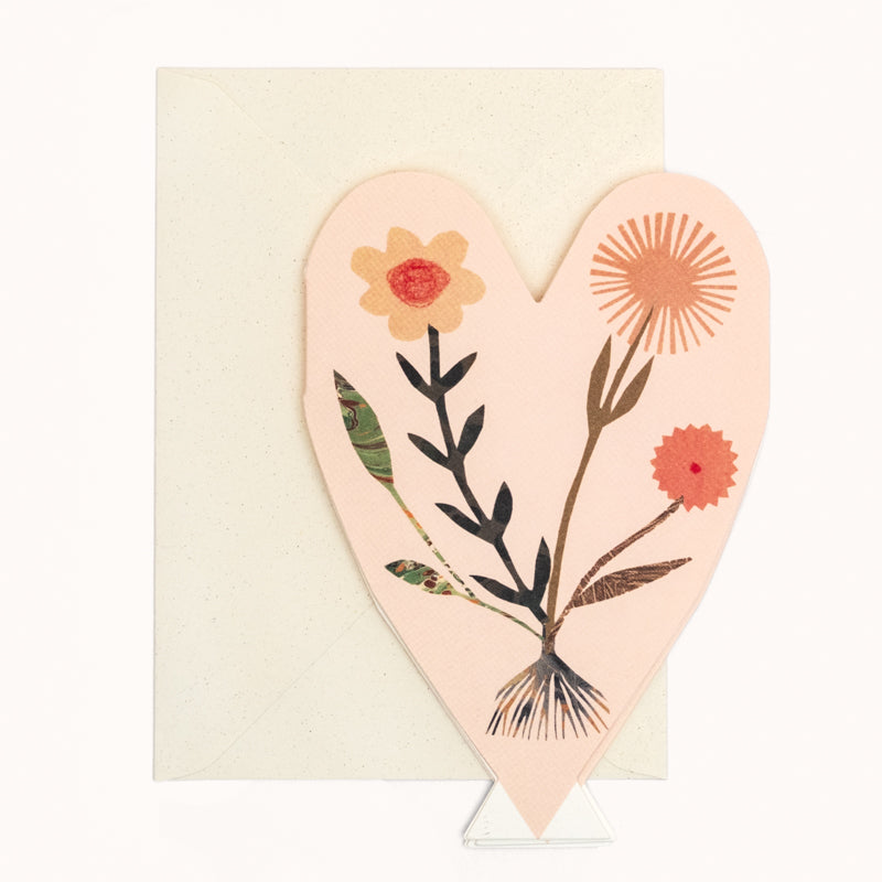 Hearts Concertina Card