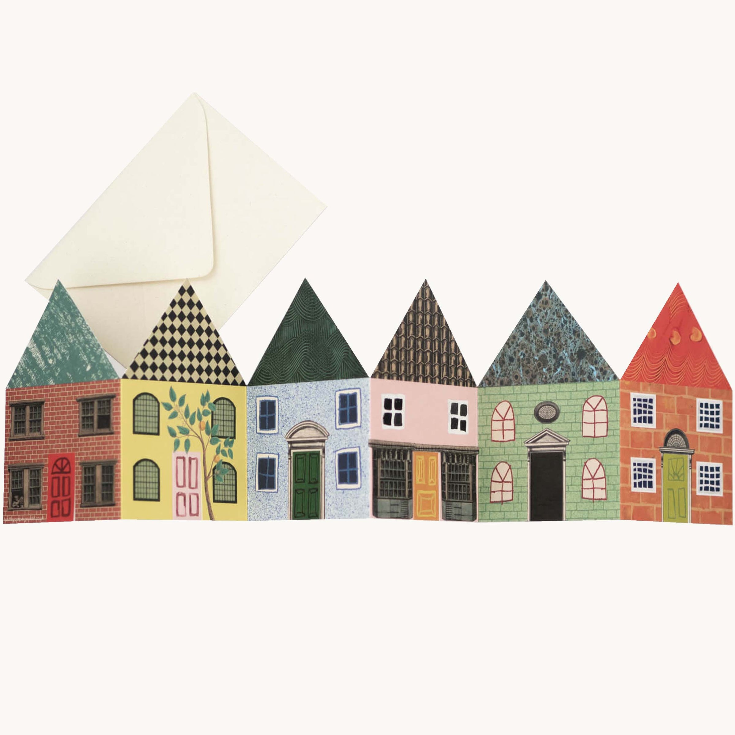 House concertina card