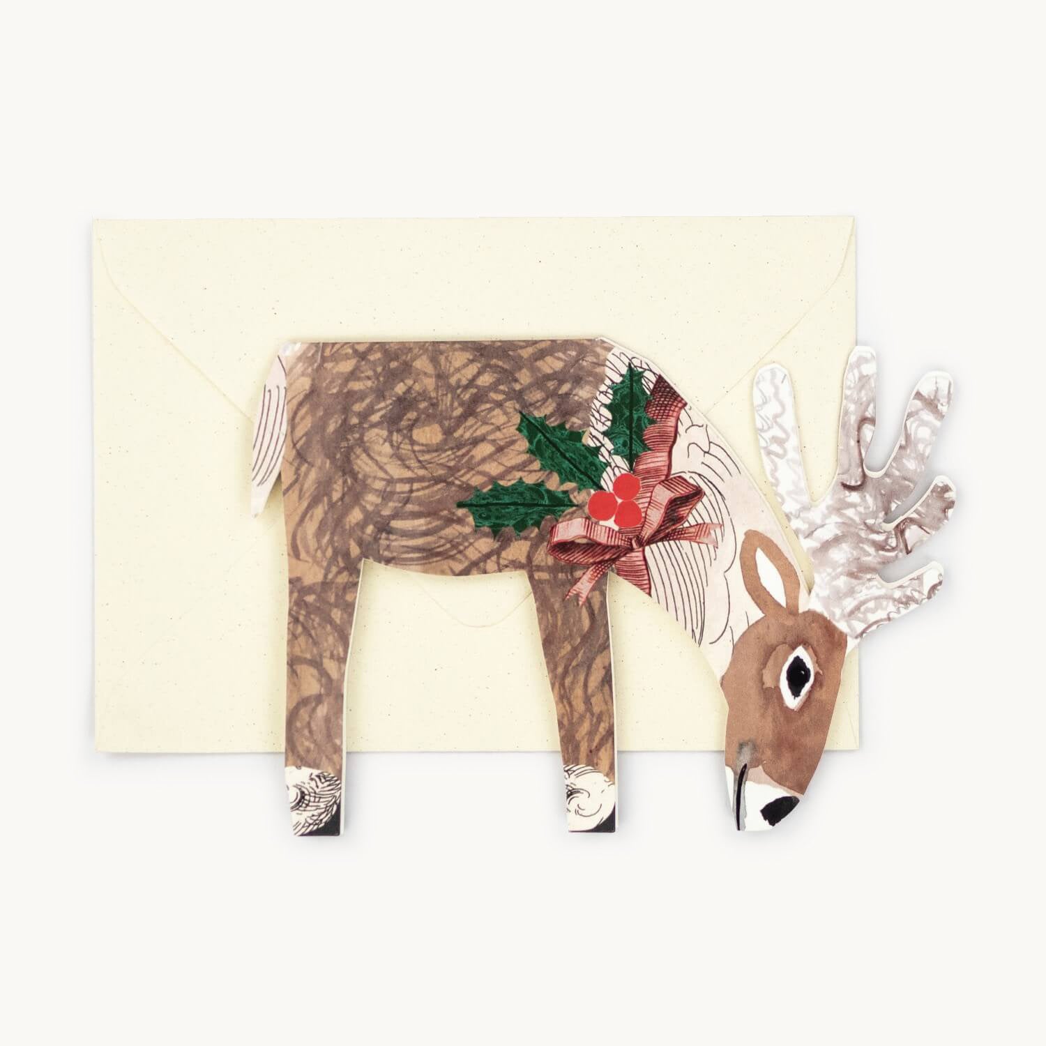Reindeer Christmas Card