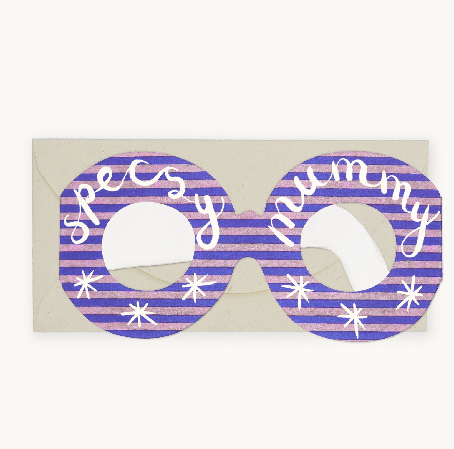 Specsy Mummy Glasses Card - DELIVERY MID FEB