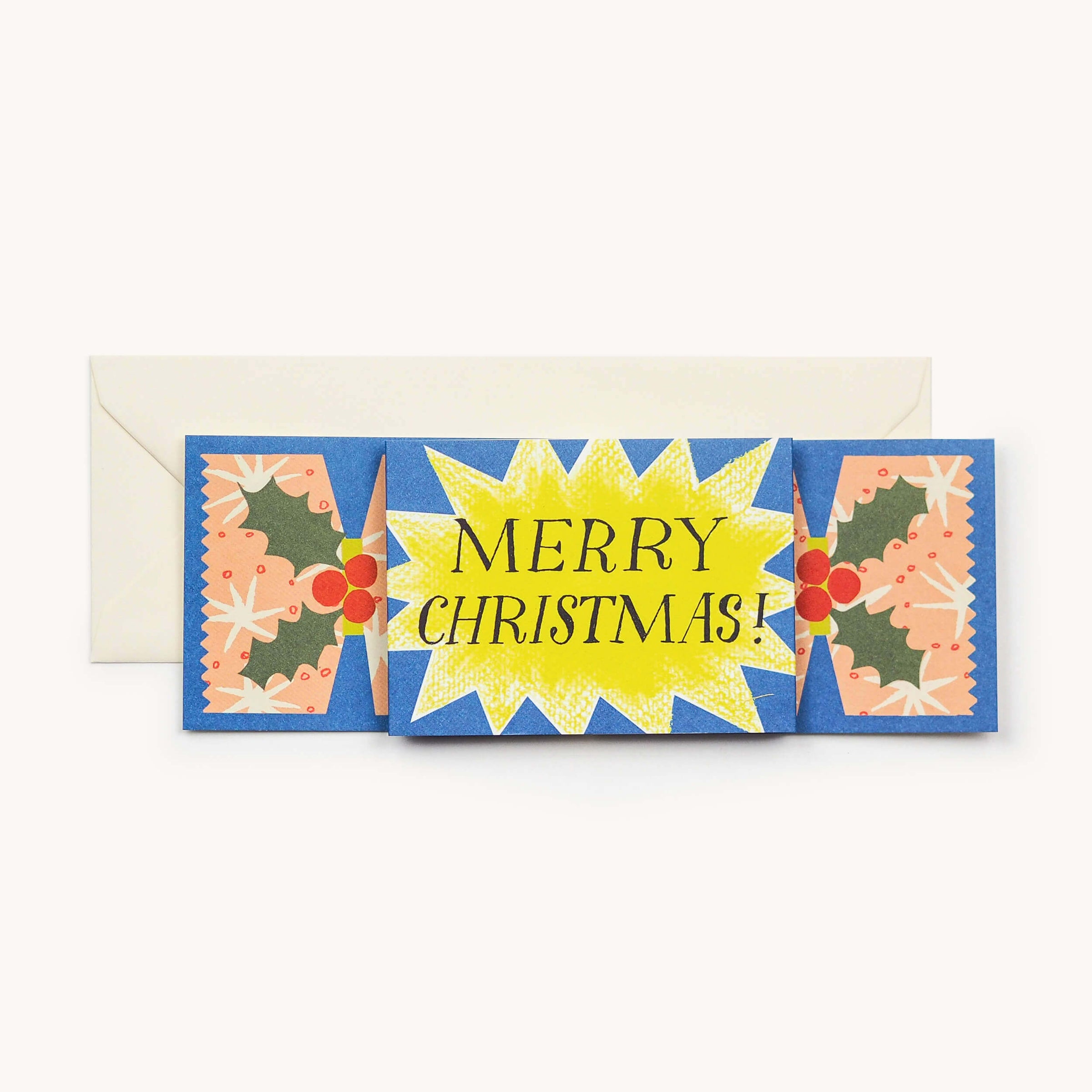 Christmas Cracker Starburst Card