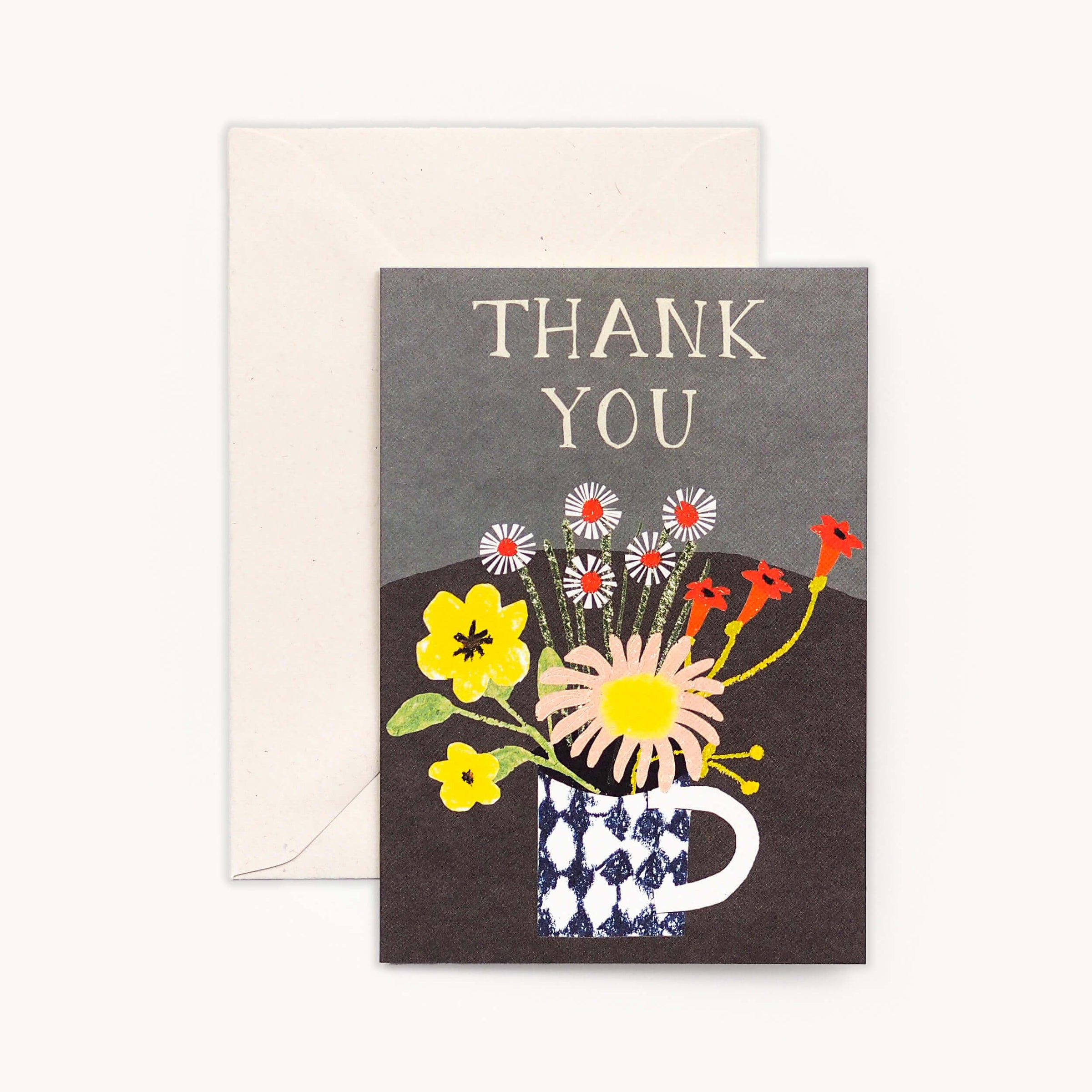 Floral Thank You Card