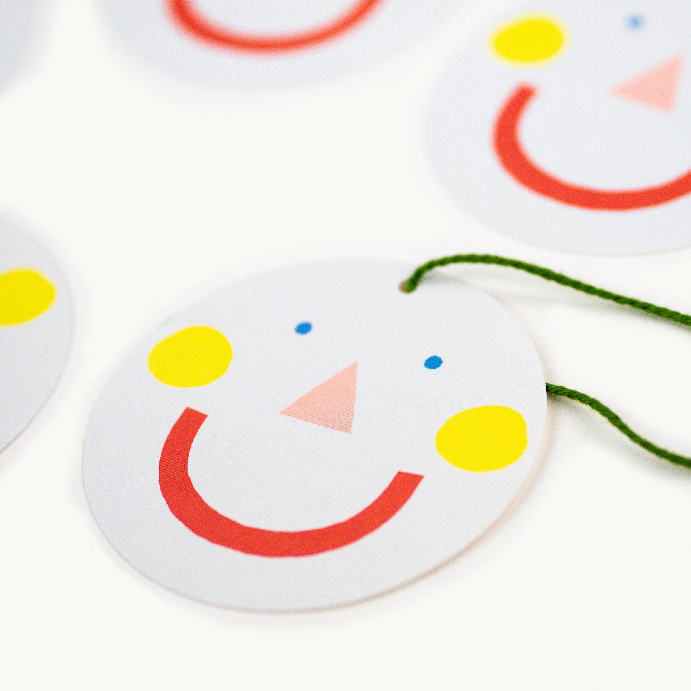 Smiley Face Gift Tags